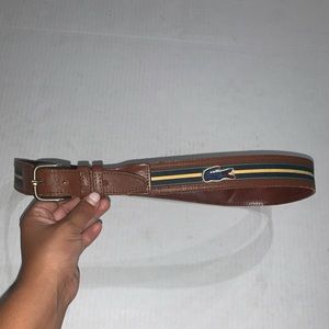 Vintage Lacoste Belt